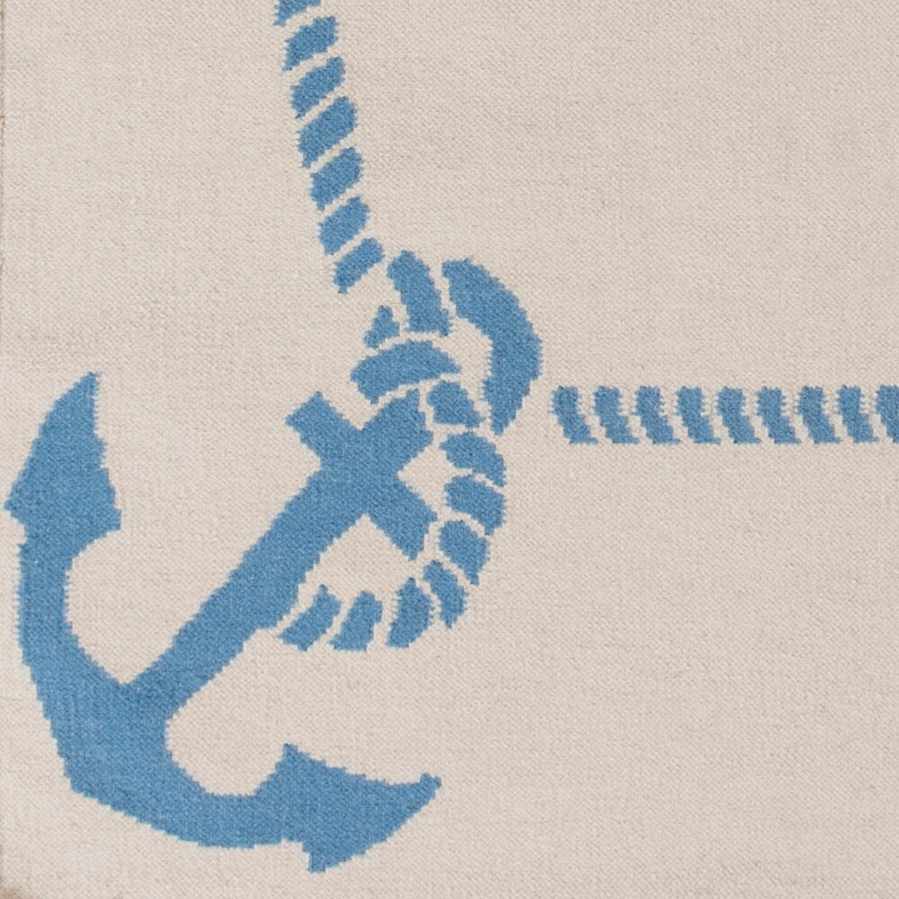 Hand-Woven Estelle Coastal Wool Area Rug