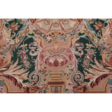 Hand Woven French Aubusson Wool Needlepoint Area Rug (6'x9') - 6'5" x 9'8"