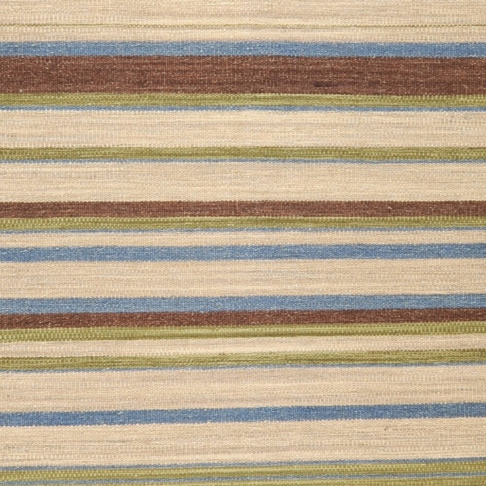 Hand Woven Frontier Wool Area Rug - 5' x 8'