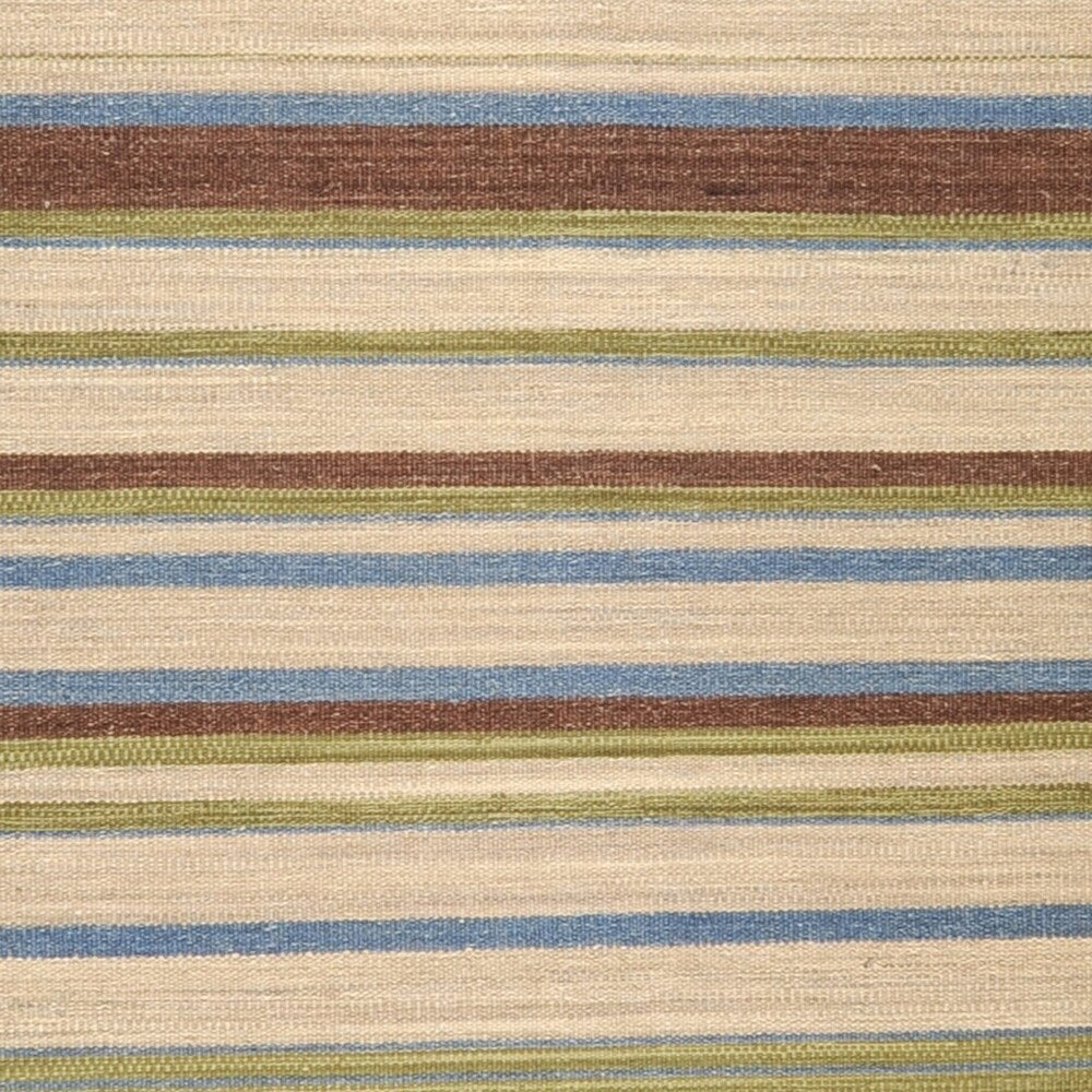 Hand Woven Frontier Wool Area Rug - 5' x 8'