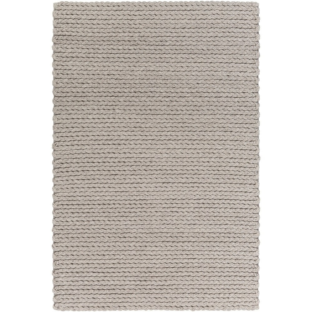 Hand-Woven Gerard Country Felted Wool Area Rug