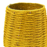 Hand-Woven Jute and Glass Votive Candle Holder
