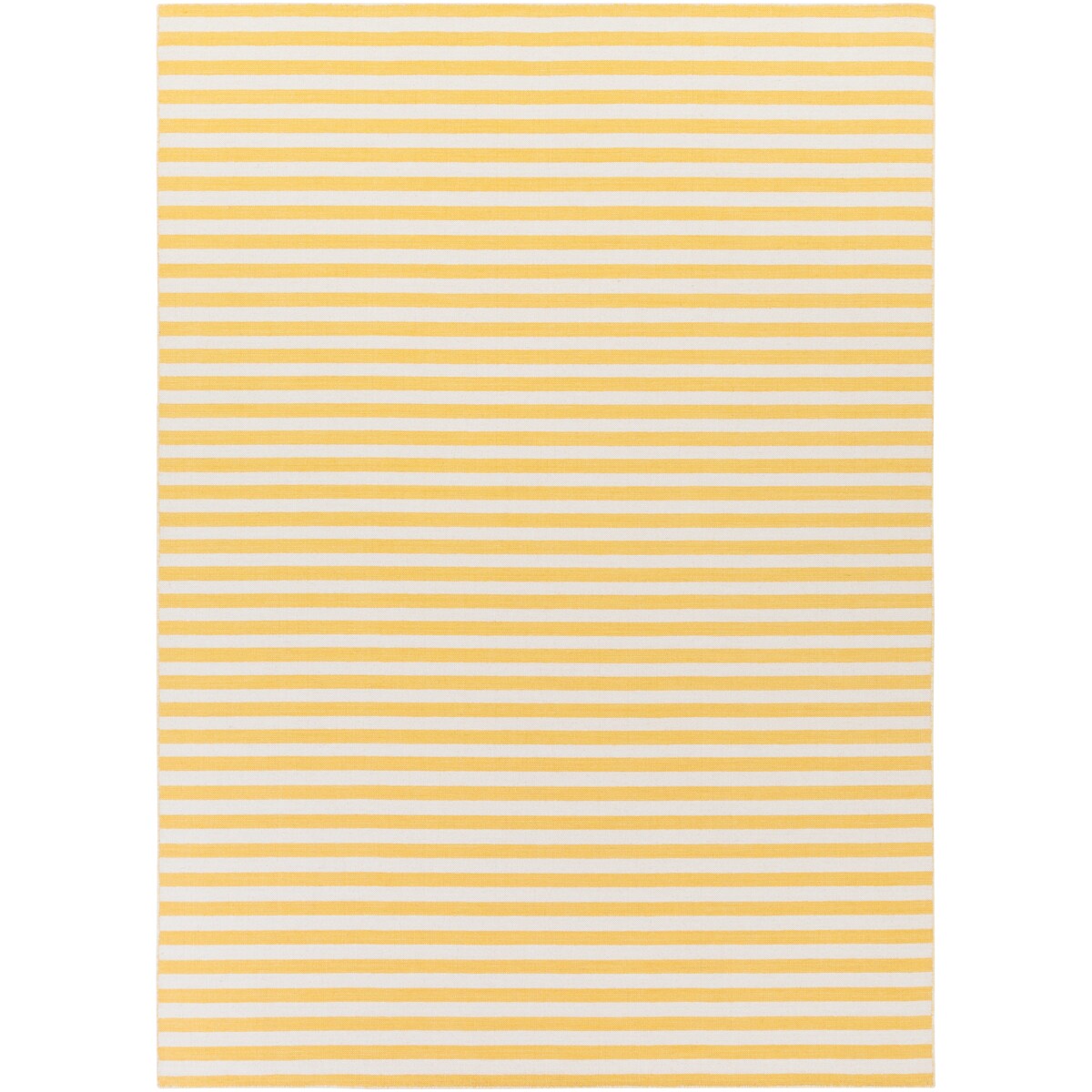 Hand-Woven Leyburn Stripe Indoor Wool Area Rug