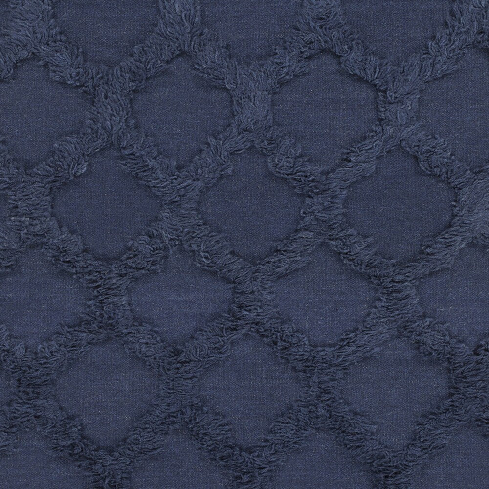 Hand-Woven Marilyn Lattice Pattern Wool Area Rug