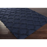 Hand-Woven Marilyn Lattice Pattern Wool Area Rug
