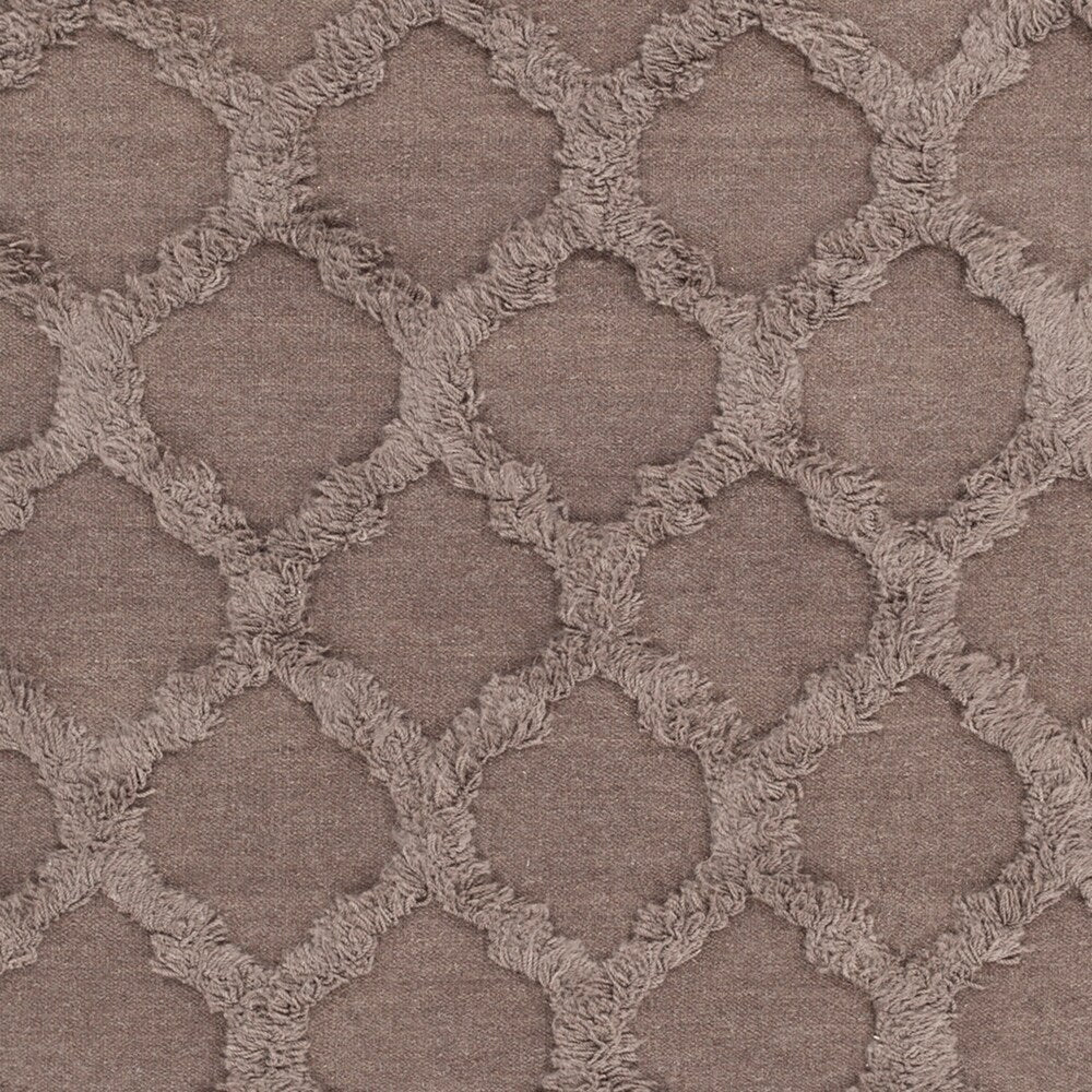 Hand-Woven Marilyn Lattice Pattern Wool Area Rug