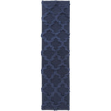 Hand-Woven Marilyn Lattice Pattern Wool Area Rug