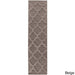 Hand-Woven Marilyn Lattice Pattern Wool Area Rug
