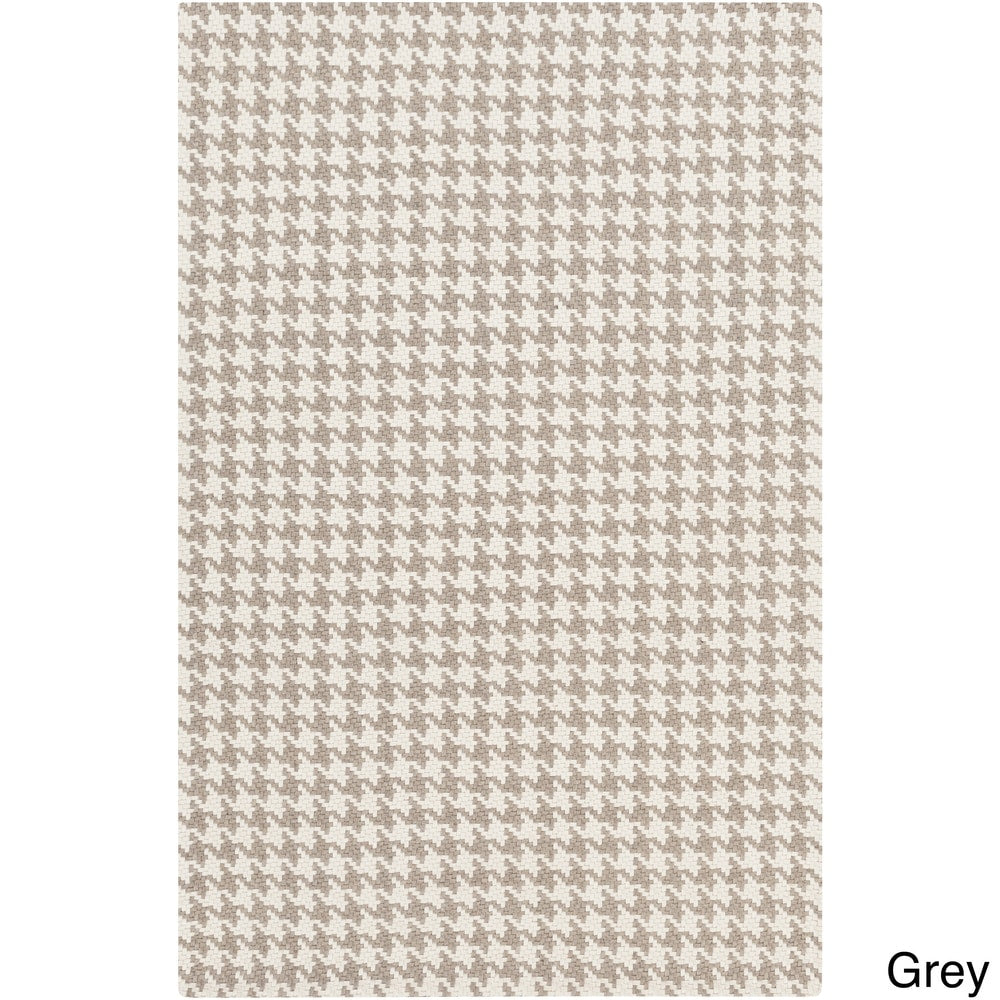 Hand-Woven Roberta Transitional Felted Wool Area Rug