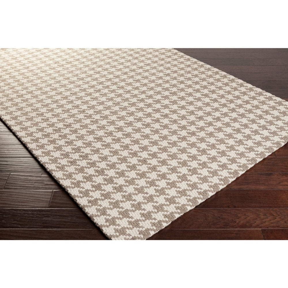 Hand-Woven Roberta Transitional Felted Wool Area Rug