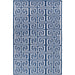 Hand-Woven Solomon Geometric PET Area Rug