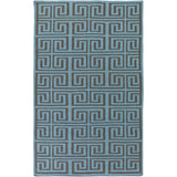 Hand-Woven Solomon Geometric PET Area Rug