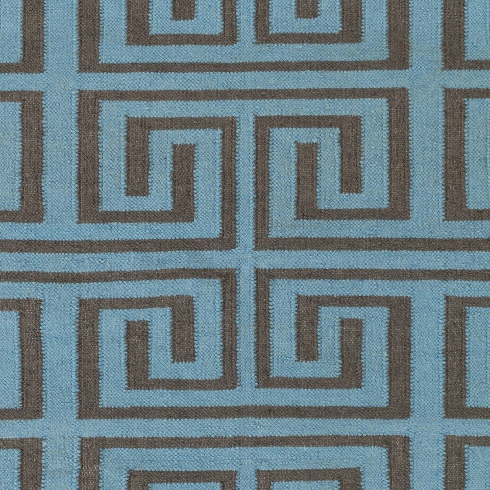 Hand-Woven Solomon Geometric PET Area Rug