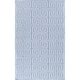 Hand-Woven Solomon Geometric PET Area Rug