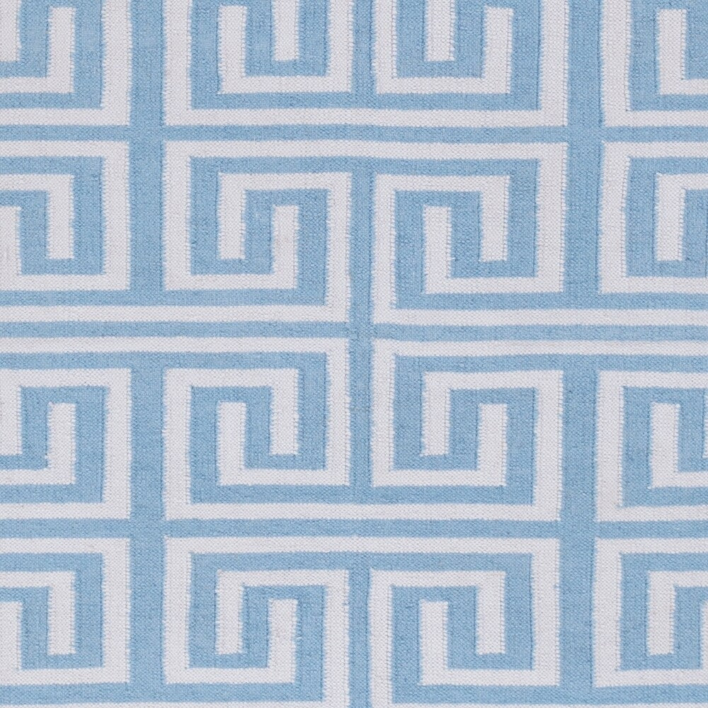 Hand-Woven Solomon Geometric PET Area Rug