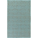 Hand-Woven Solomon Geometric PET Area Rug