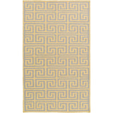 Hand-Woven Solomon Geometric PET Area Rug