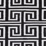 Hand-Woven Solomon Geometric PET Area Rug
