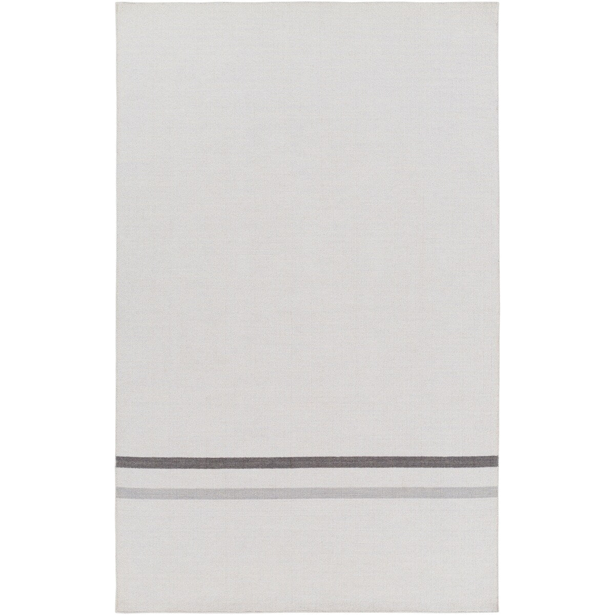 Hand-Woven Sudbury Stripe Indoor Wool Area Rug
