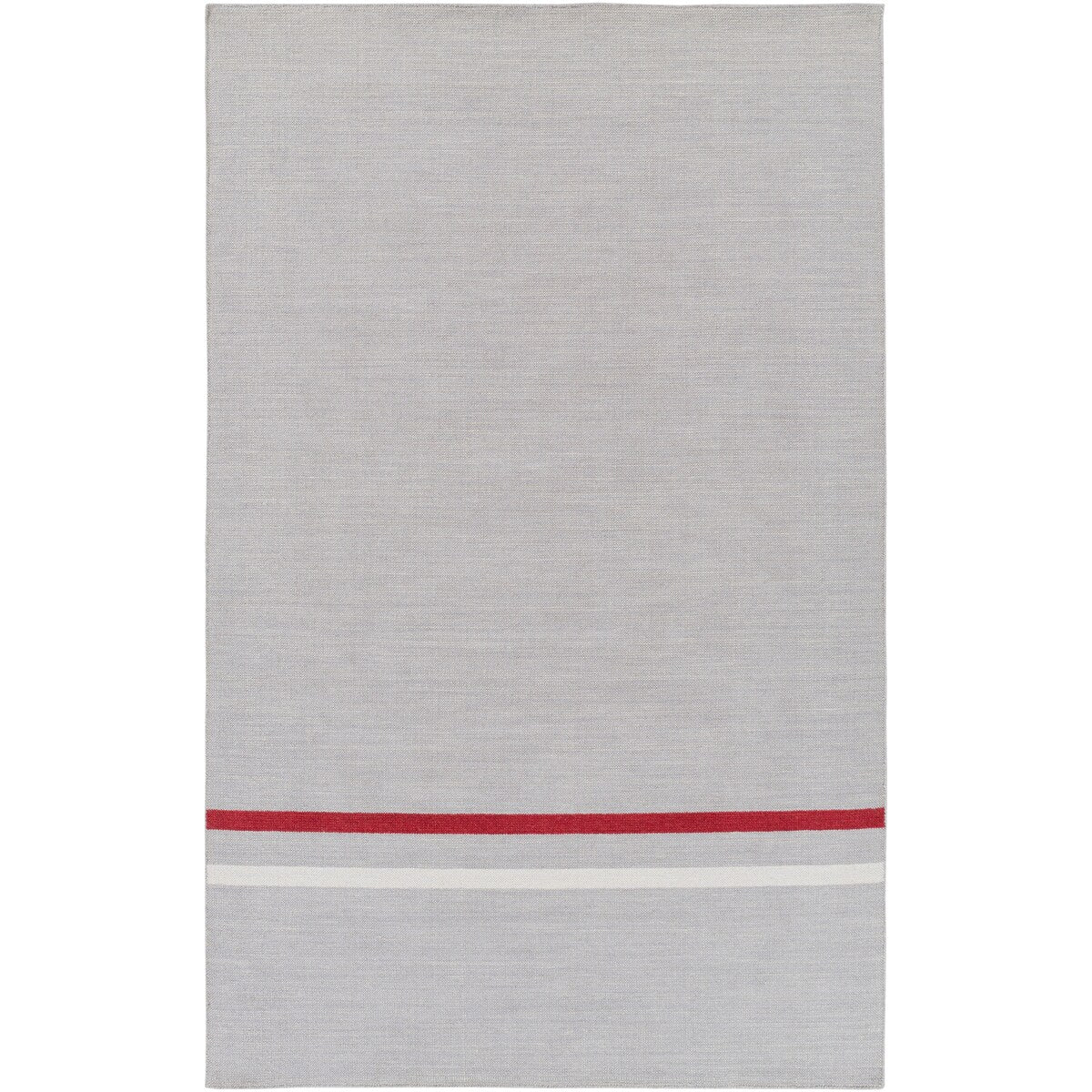 Hand-Woven Sudbury Stripe Indoor Wool Area Rug
