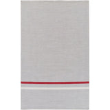 Hand-Woven Sudbury Stripe Indoor Wool Area Rug