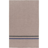 Hand-Woven Sudbury Stripe Indoor Wool Area Rug