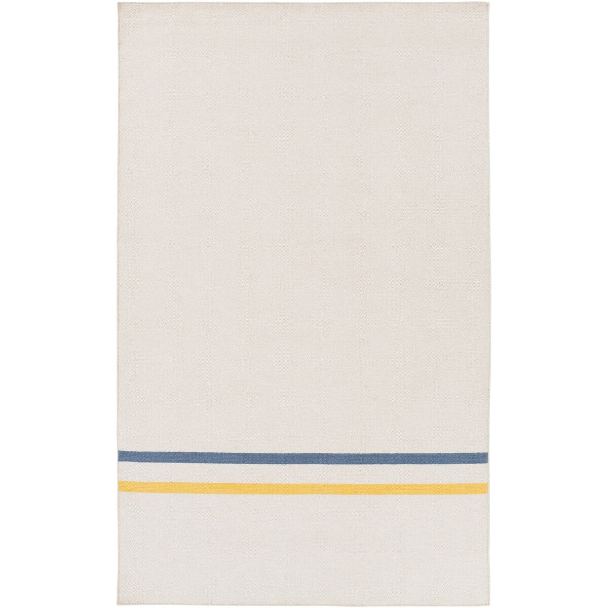 Hand-Woven Sudbury Stripe Indoor Wool Area Rug