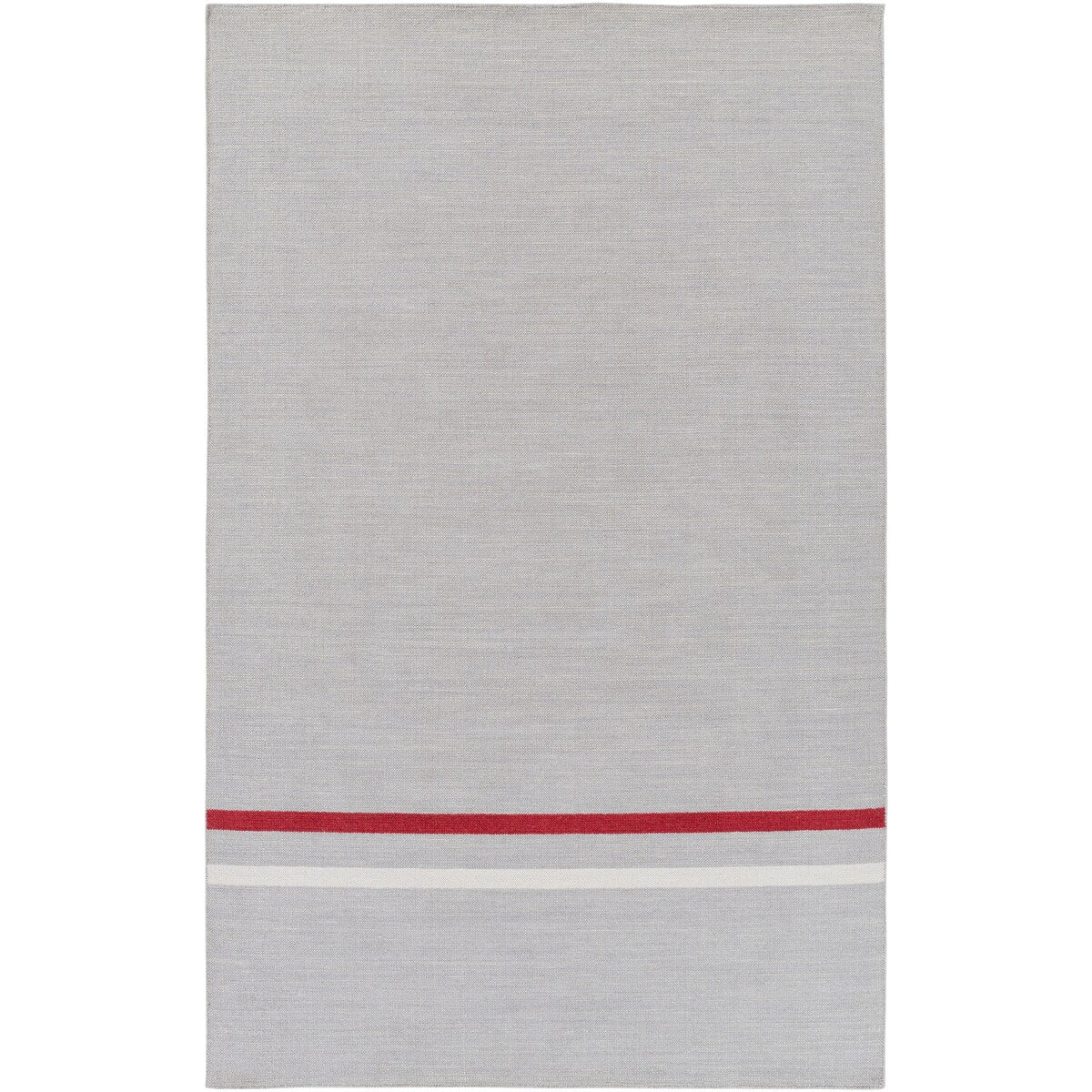 Hand-Woven Sudbury Stripe Indoor Wool Area Rug