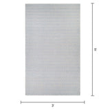 Handmade Villa Circles Indoor/ Outdoor Reversible Area Rug