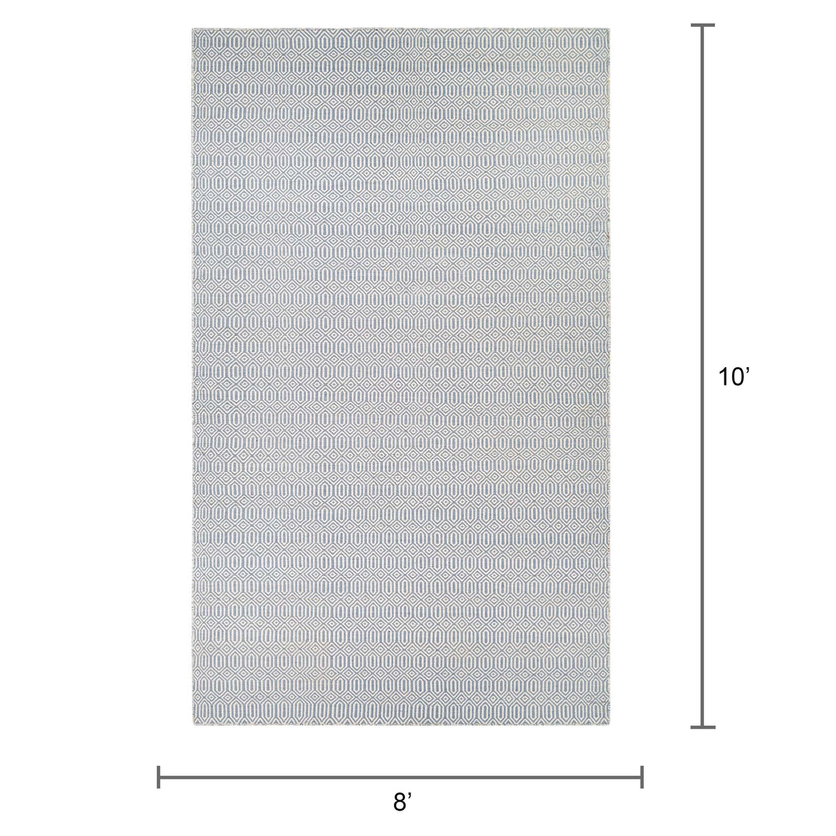 Handmade Villa Circles Indoor/ Outdoor Reversible Area Rug