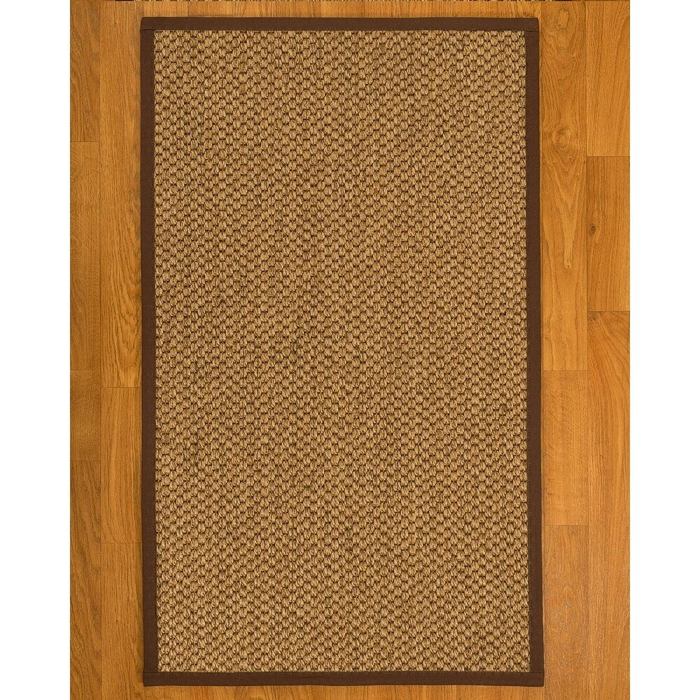 Hand-crafted Fudge Ventura Sisal Rug (8' x 10') - 8' x 10'