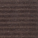 Hand-crafted Solid Brown Baham Wool Area Rug - 8' x 10' - 8' x 10'