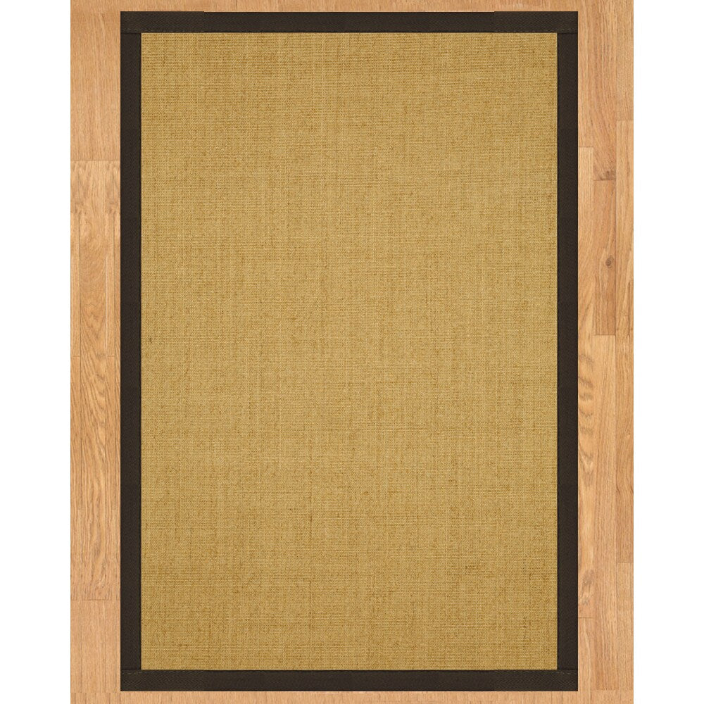 Hand-crafted Zamora Sisal Rug (10' x 14') - Fudge - 10' x 14'