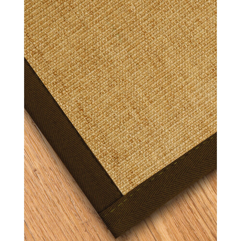 Hand-crafted Zamora Sisal Rug (10' x 14') - Fudge - 10' x 14'