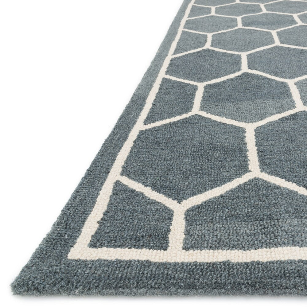Alexander Home Hand-hooked Hannah Geo Rug