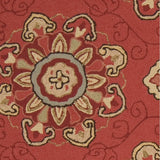 Hand-hooked Mila Contemporary Floral Indoor/ Outdoor Area Rug