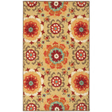 Hand-hooked Natalie Contemporary Floral Indoor/ Outdoor Area Rug
