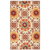 Hand-hooked Natalie Contemporary Floral Indoor/ Outdoor Area Rug