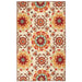 Hand-hooked Natalie Contemporary Floral Indoor/ Outdoor Area Rug