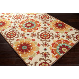 Hand-hooked Natalie Contemporary Floral Indoor/ Outdoor Area Rug