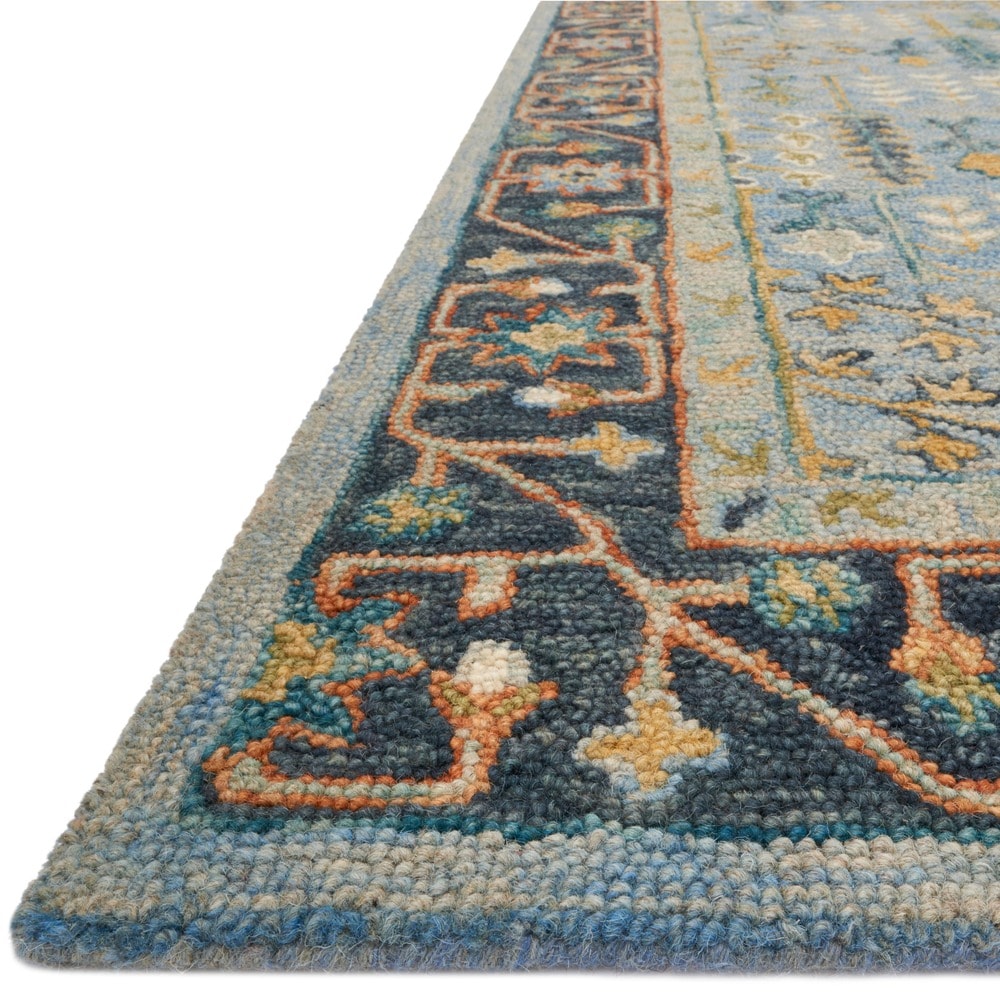 Alexander Home Madeline Wool Hand-hooked Terrace Traditional Rug