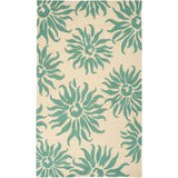 Hand-hooked Salma Transitional Floral Indoor/ Outdoor Area Rug