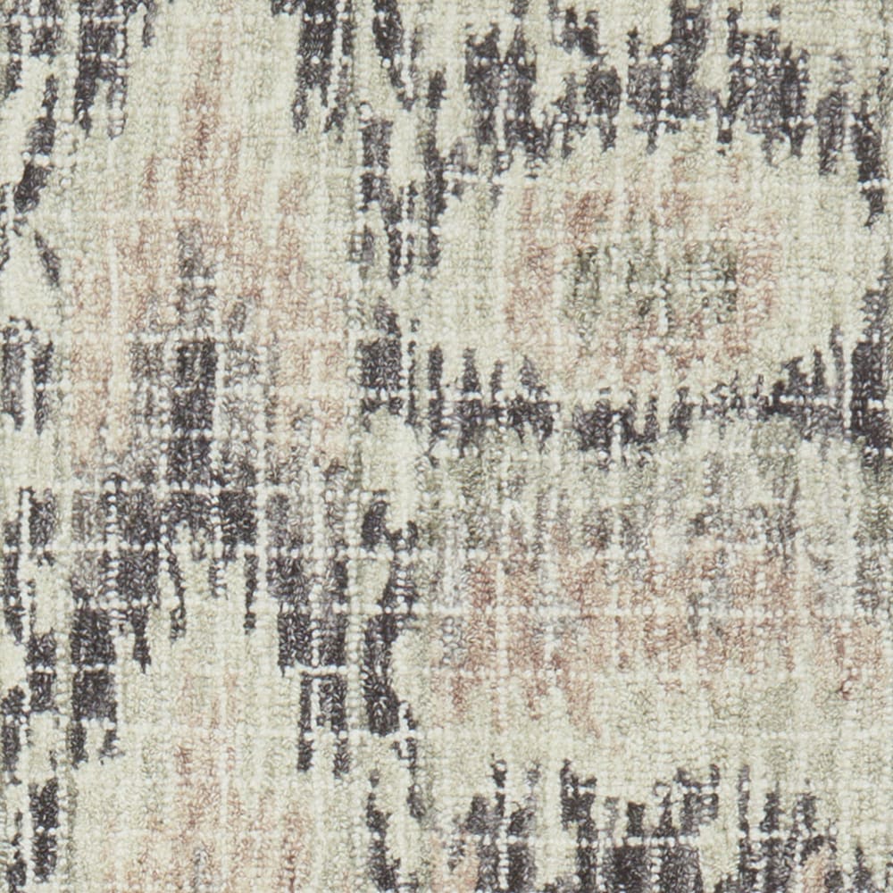 Alexander Home Nile Mosaic Ikat 100% Wool Hand Hooked Rug