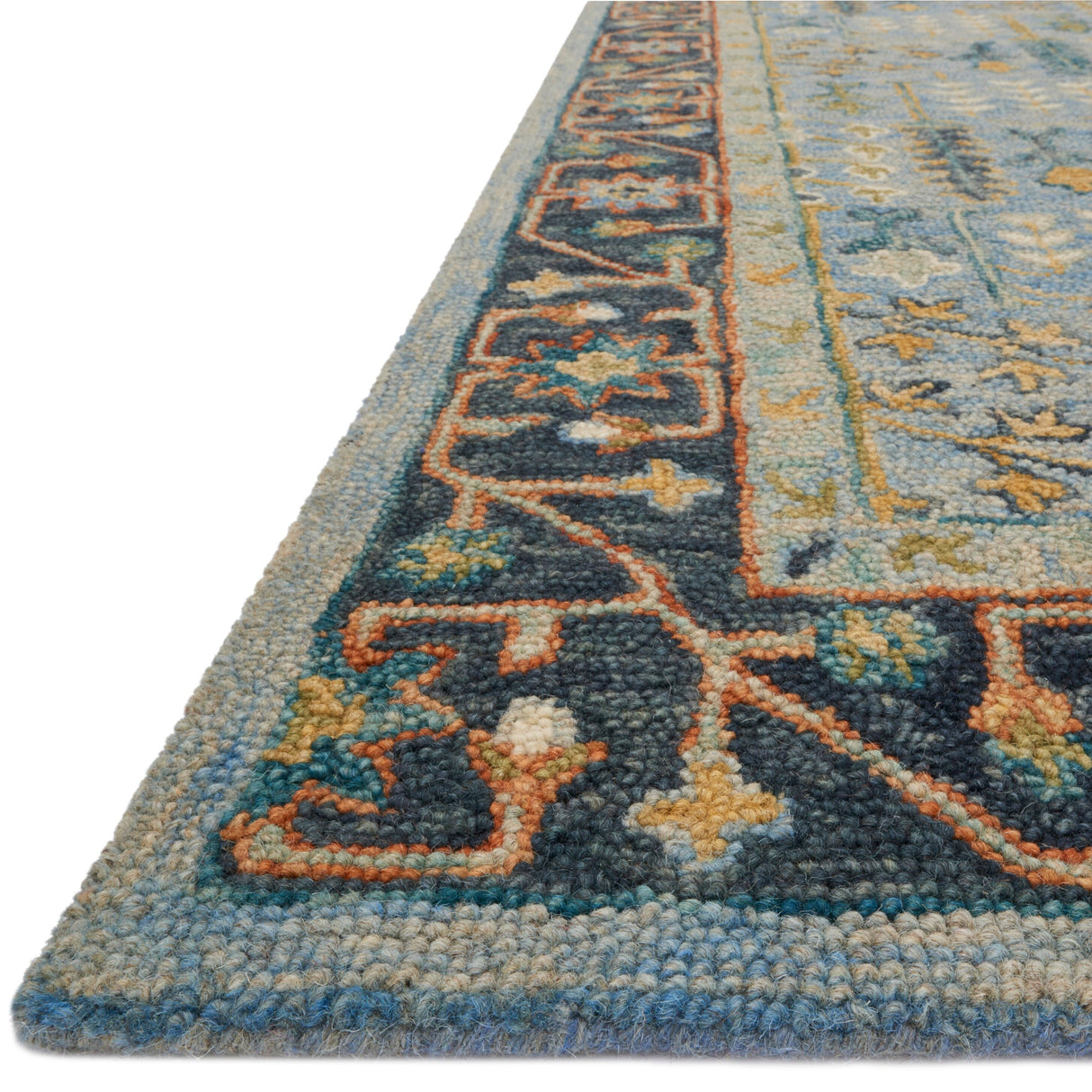 Alexander Home Madeline Wool Hand-hooked Terrace Traditional Rug