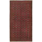 Hand-knotted Authentic Turkish Black Wool Rug - 3'1 x 6'0