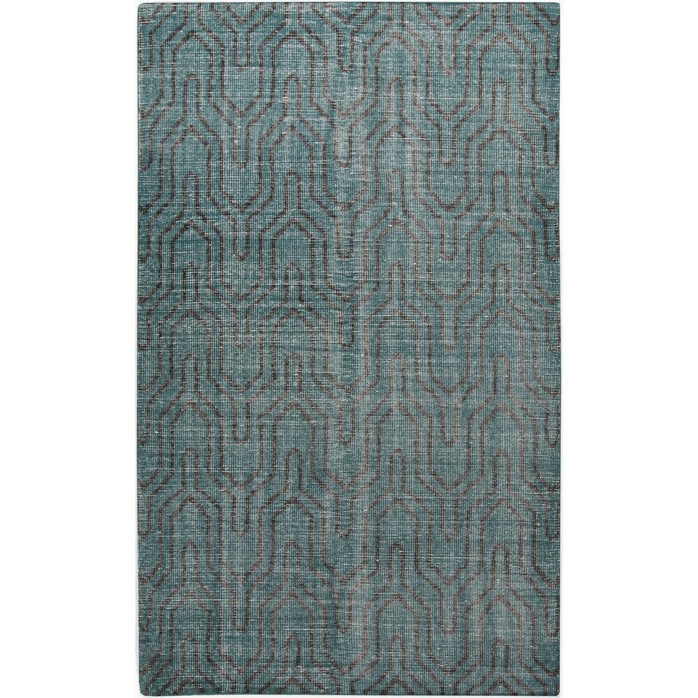 Hand-knotted Bridport Contemporary Wool Area Rug