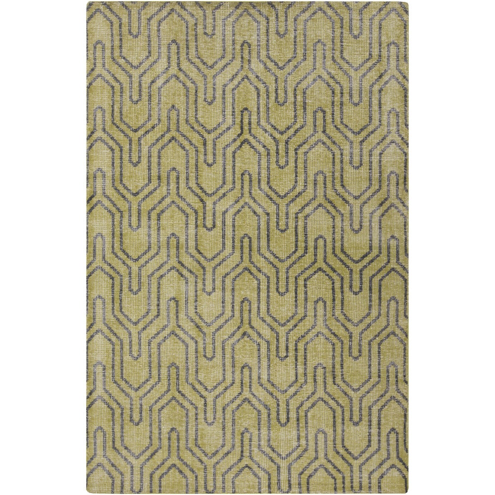 Hand-knotted Bridport Contemporary Wool Area Rug