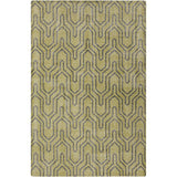 Hand-knotted Bridport Contemporary Wool Area Rug