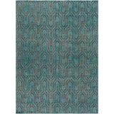 Hand-knotted Bridport Contemporary Wool Area Rug