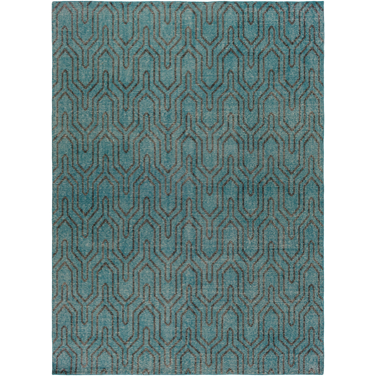 Hand-knotted Bridport Contemporary Wool Area Rug